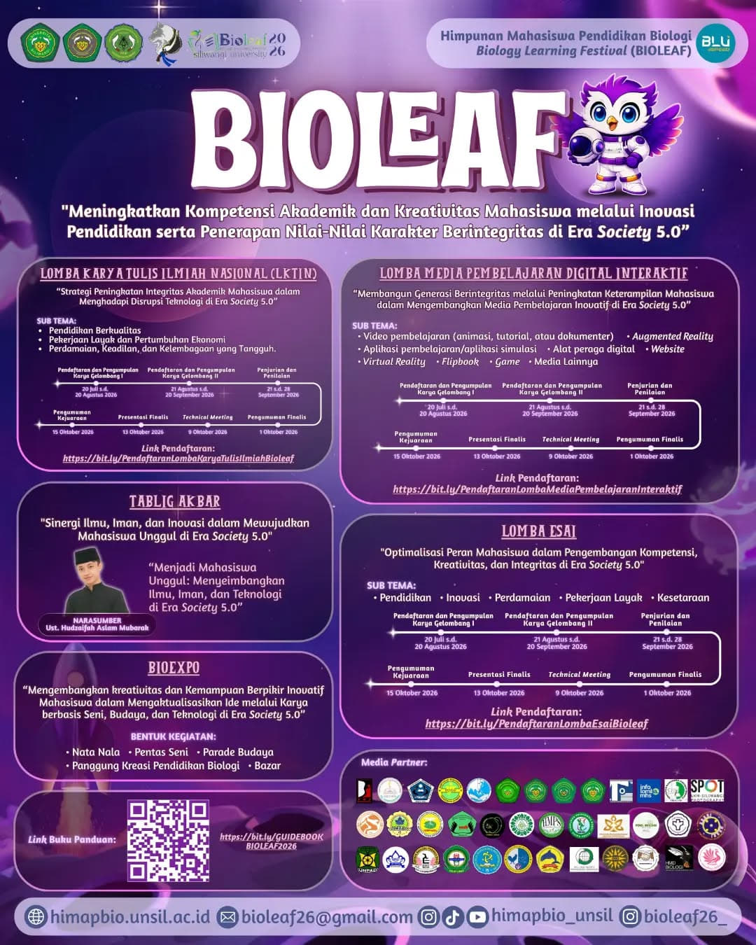 Biology Learning Festival (BIOLEAF) 2026 - Poster 2