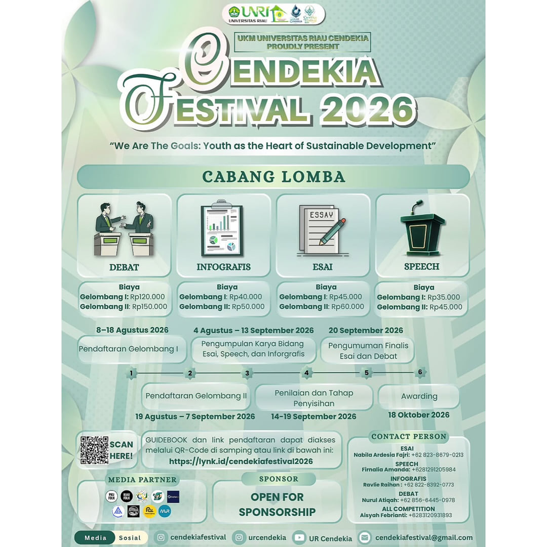Cendekia Festival 2026 - Poster 2