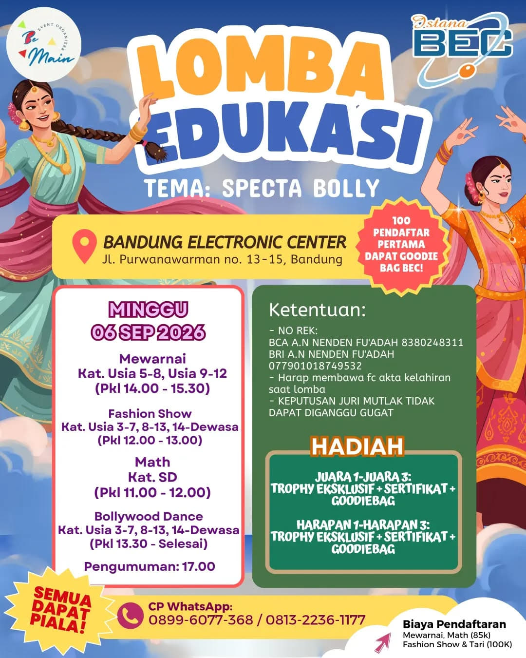 Lomba Edukasi Tema Specta Bolly - Poster 2