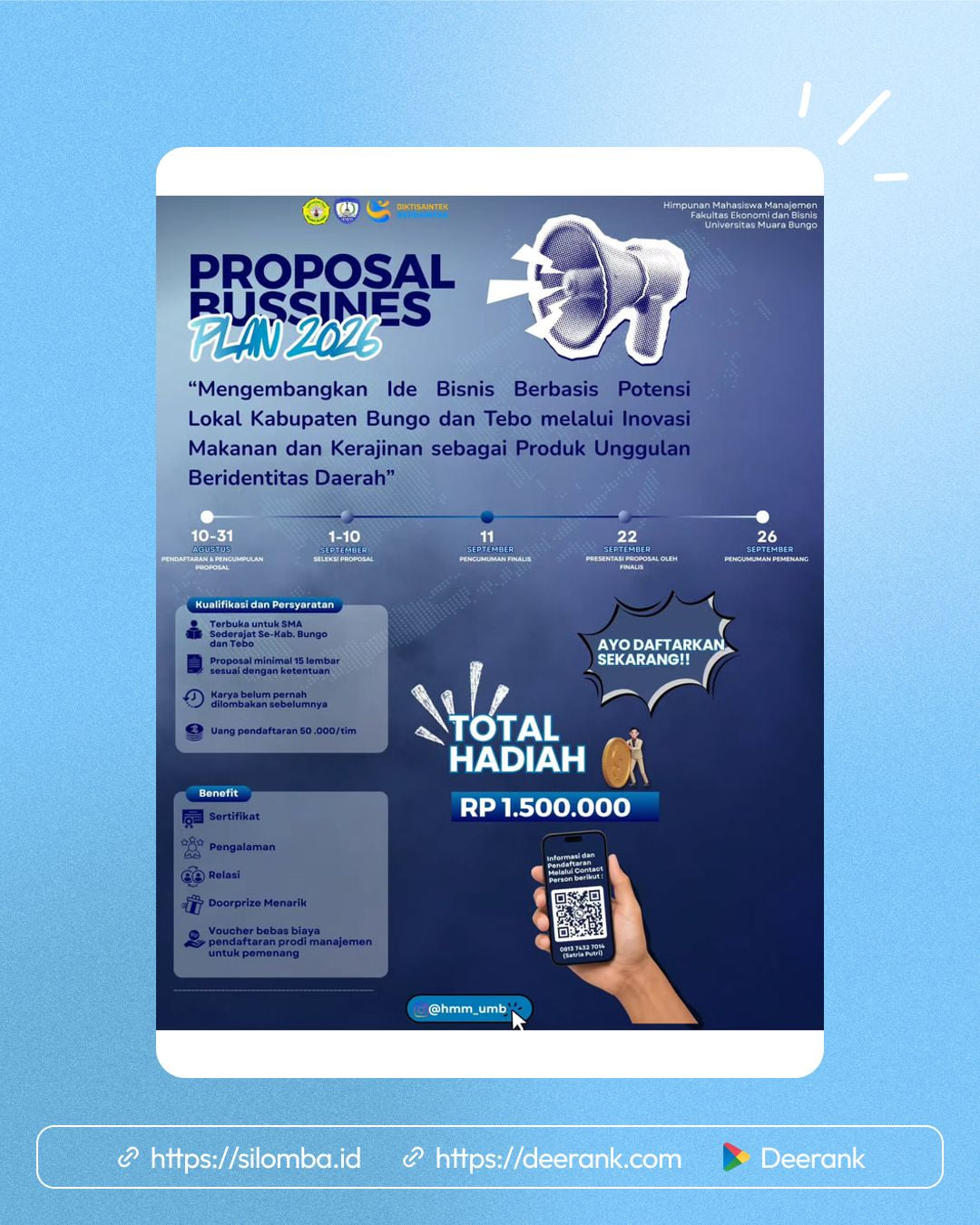 Proposal Business Plan 2026 - Poster 1