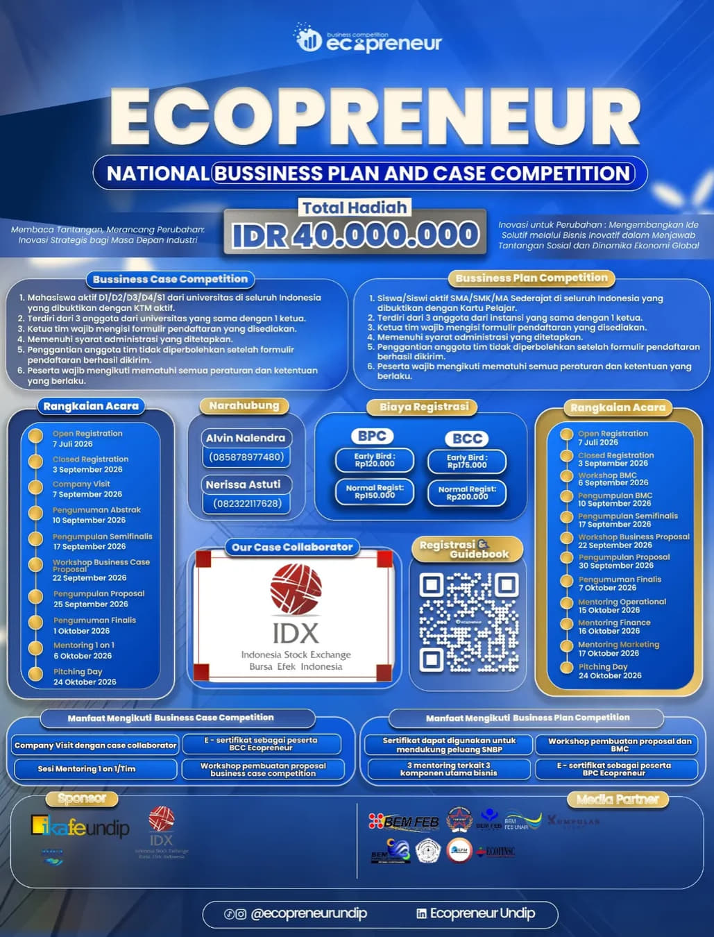 ECOPRENEUR 2026 - Poster 2
