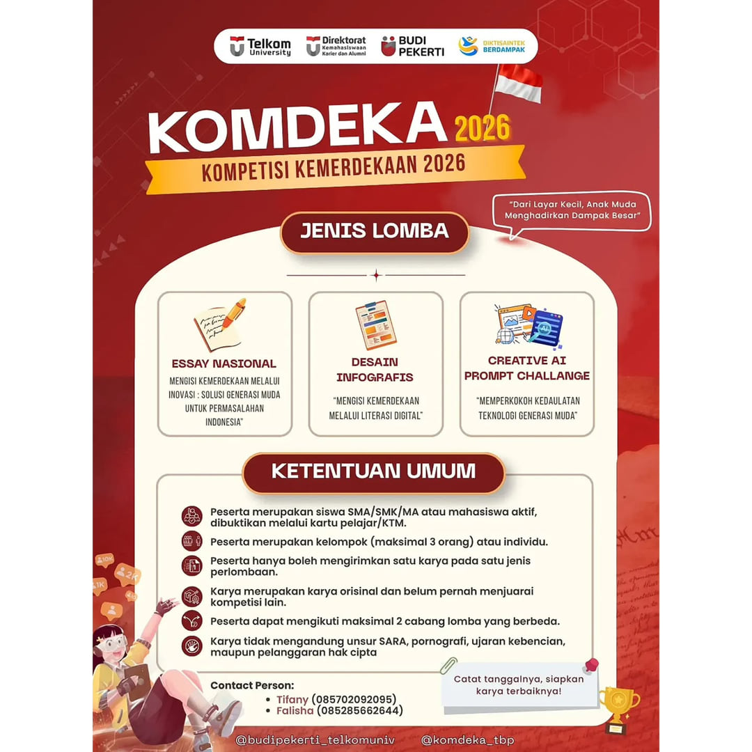 KOMDEKA 2026 - Poster 2