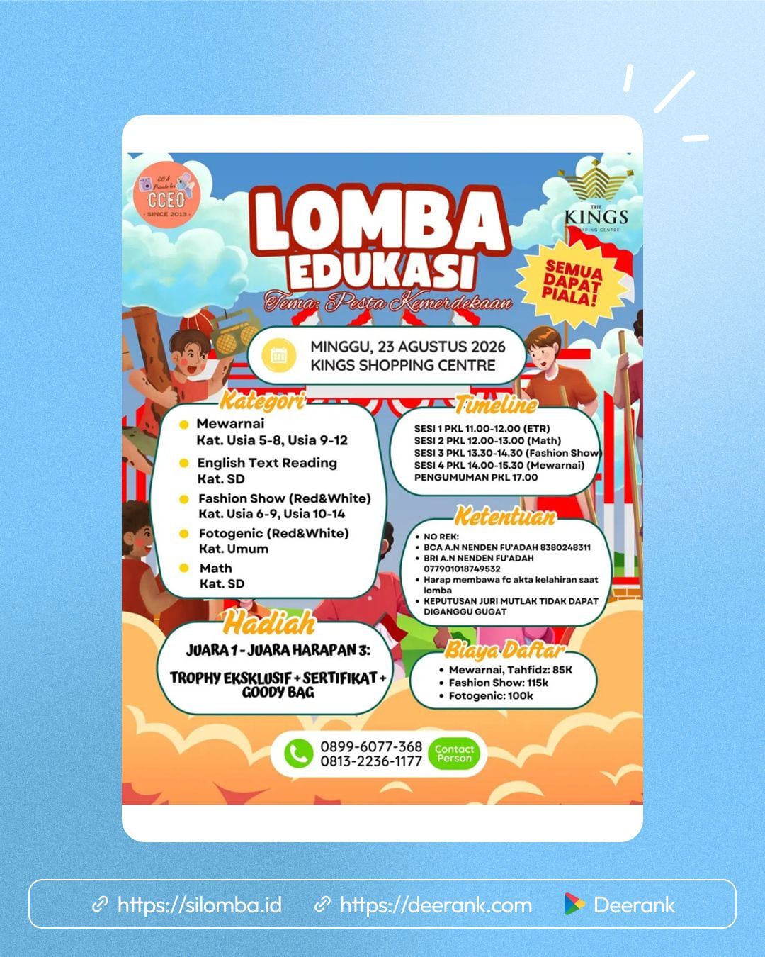 Lomba Edukasi Pesta Kemerdekaan - Poster 1