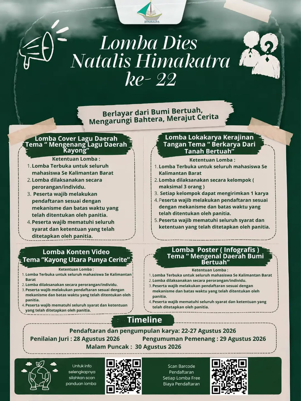 Lomba Dies Natalis Himakatra ke-22 - Poster 2