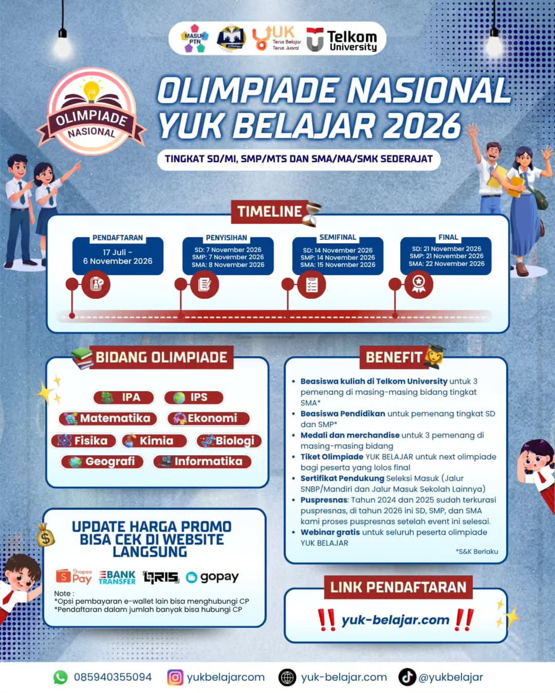 OLIMPIADE NASIONAL YUK BELAJAR 2026 - Poster 2