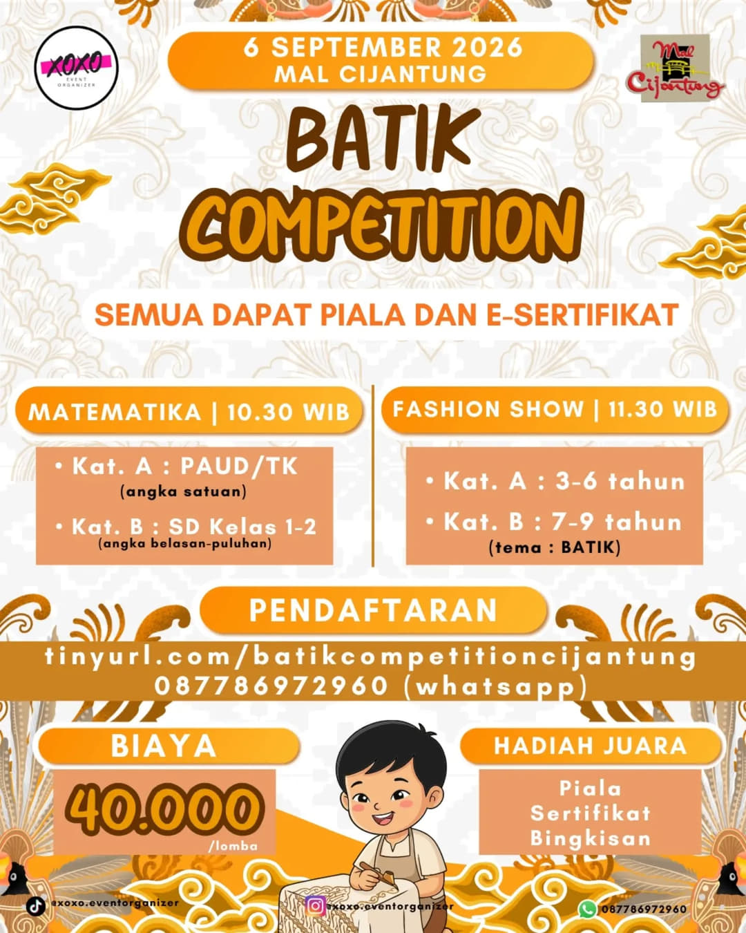 BATIK COMPETITION - Poster 2