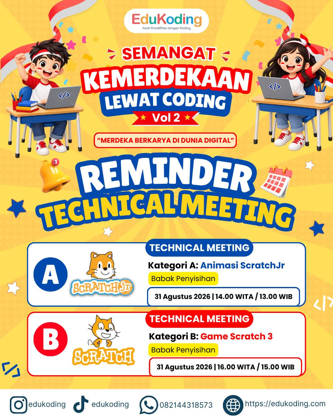 Semangat Kemerdekaan Lewat Coding Vol. 2 - Poster 2
