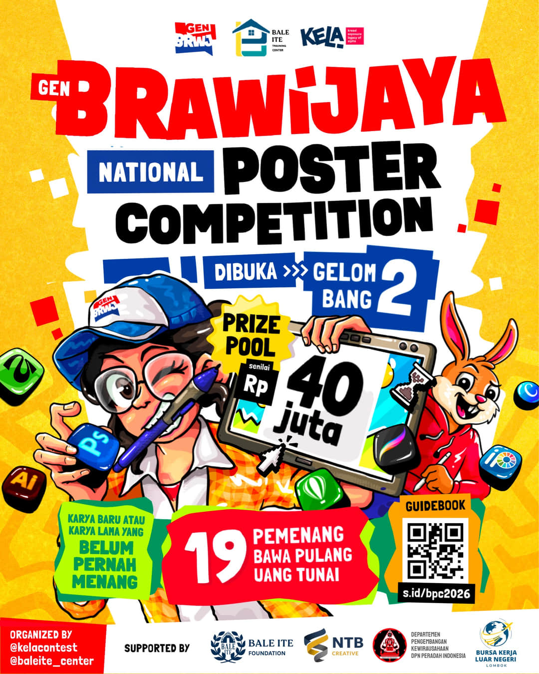 Lomba Poster Nasional Gen Brawijaya - Poster 2