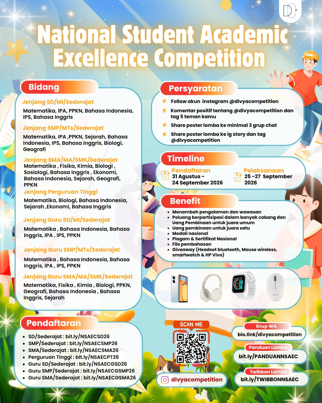 National Student Academic Excellence Competition 2026 - Poster 2