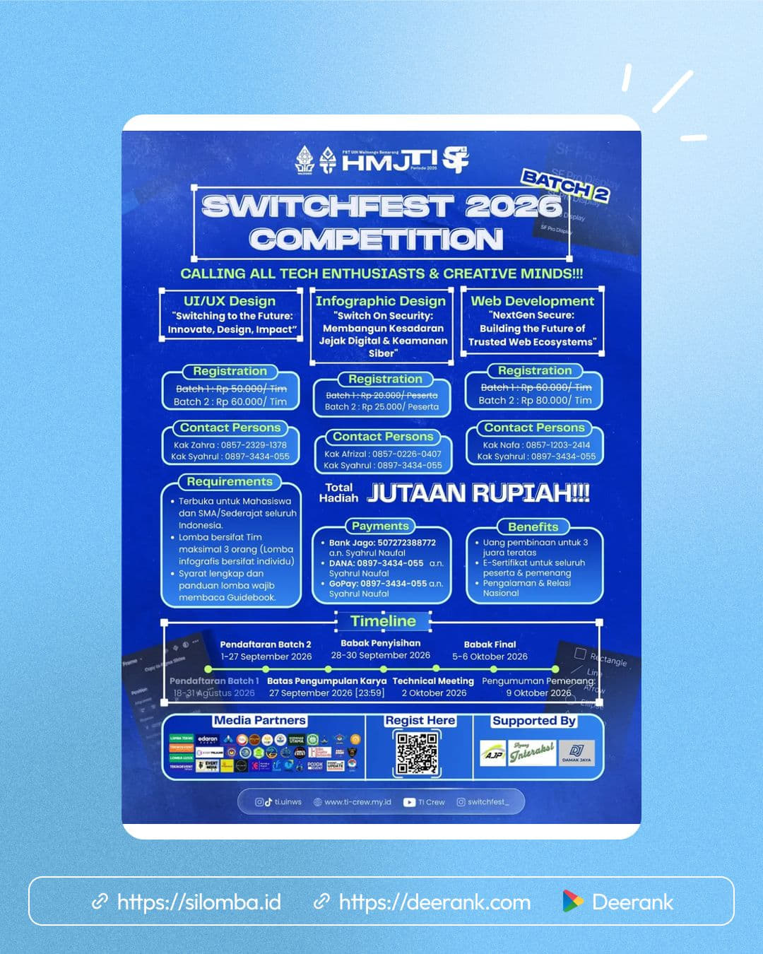 Switchfest External Competition 2026 - Poster 1