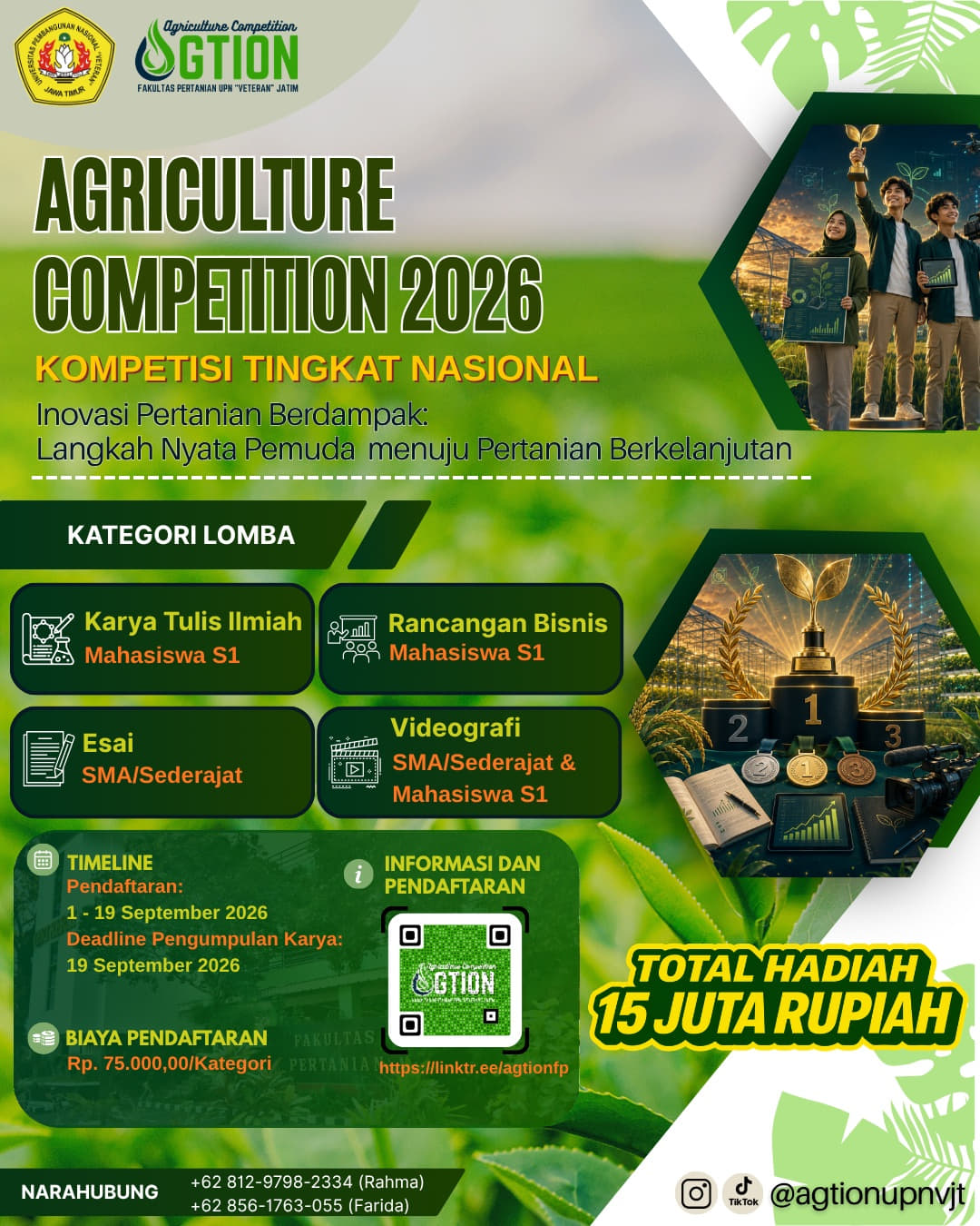 Agriculture Competition (AGTION) 2026 - Poster 2