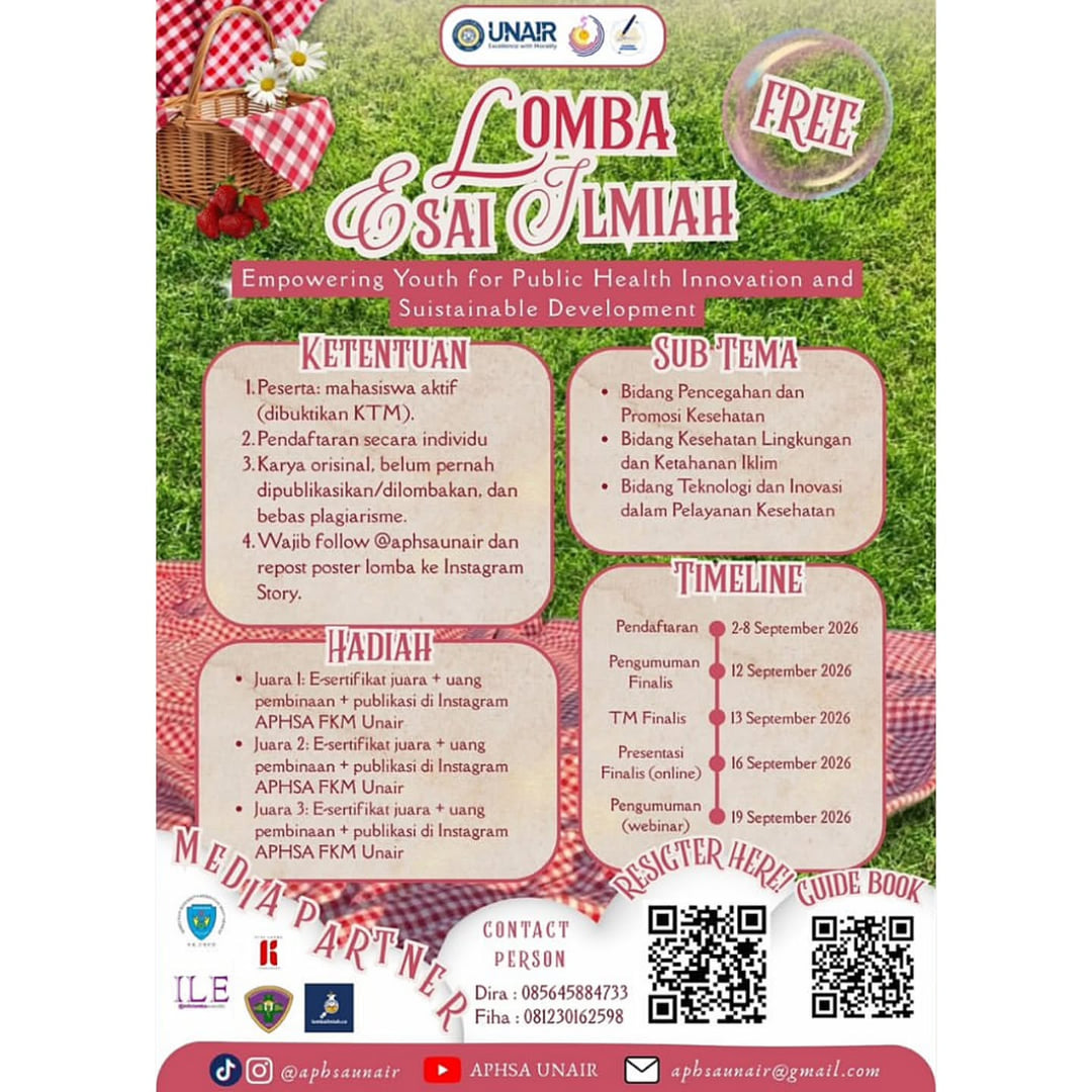 Lomba Esai Pelatihan Kepenulisan 2026 - Poster 2