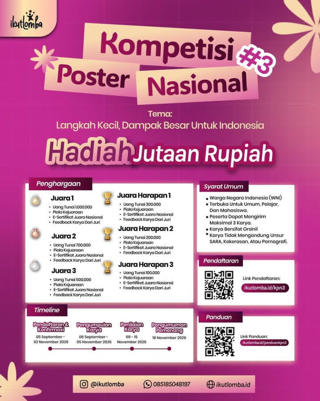 Kompetisi Poster Nasional #3 - Poster 2