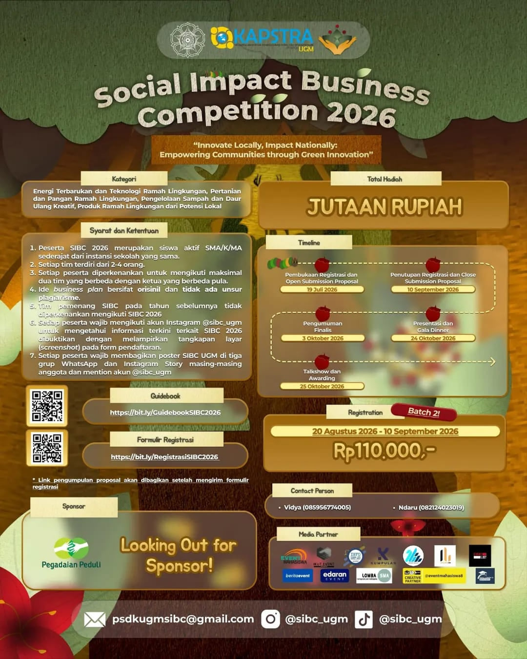 Social Impact Business Competition 2026 - Poster 2