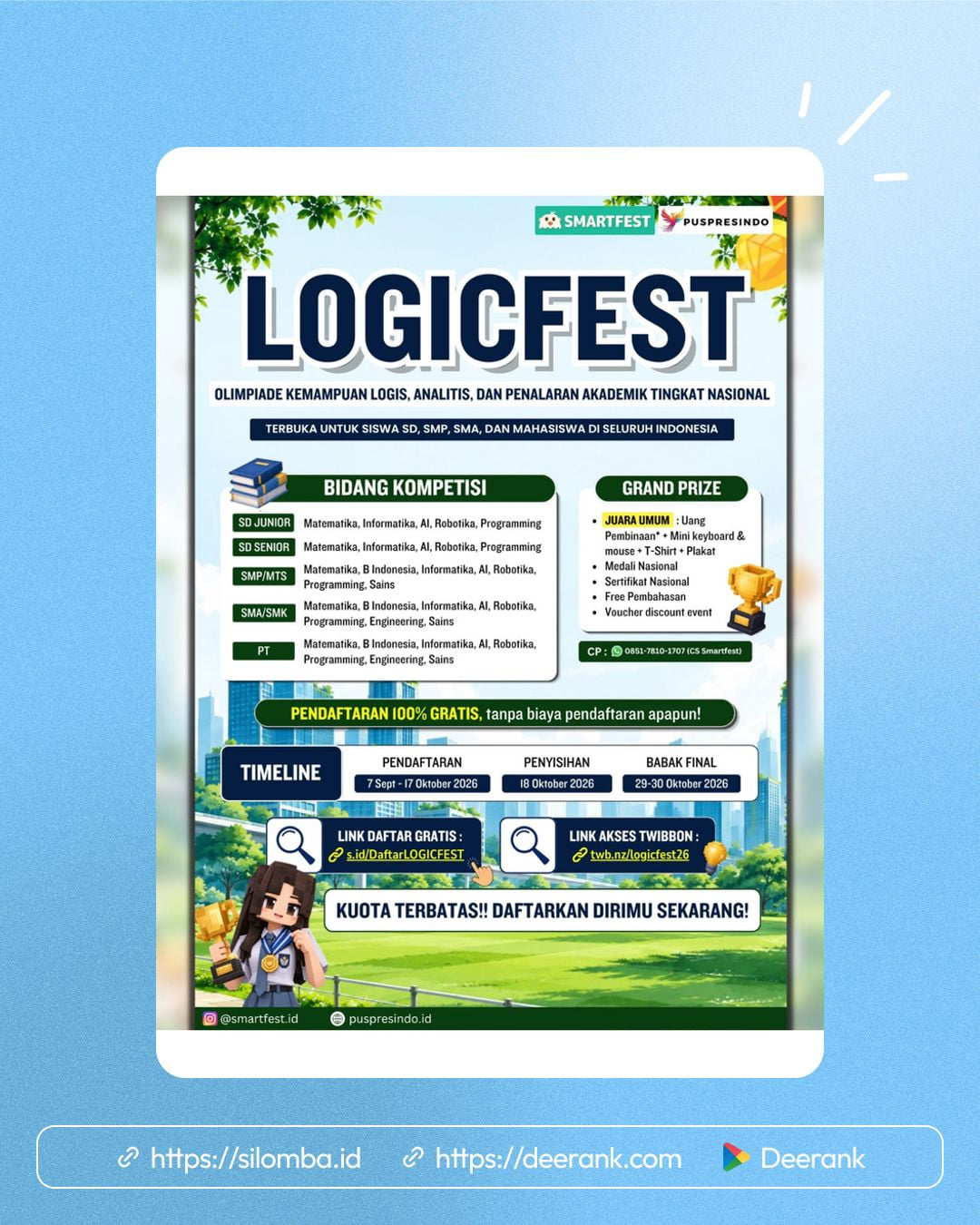 LOGICFEST 2026 - Poster 1