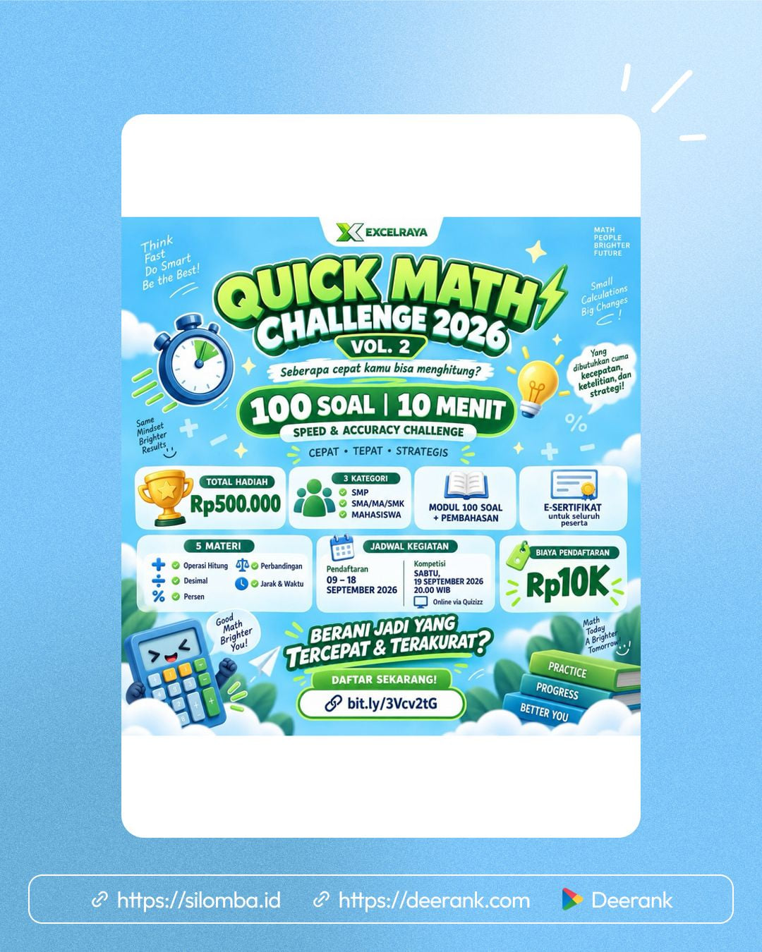 QUICK MATH CHALLENGE 2026 β VOL. 2 - Poster 1
