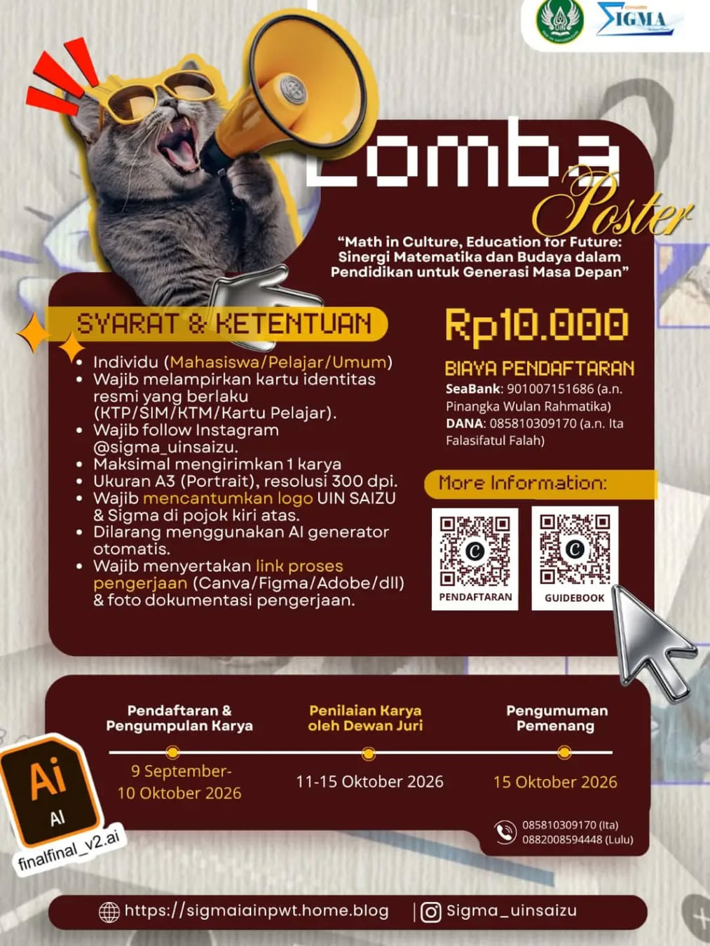 LOMBA POSTER SIGMA 2026 - Poster 2