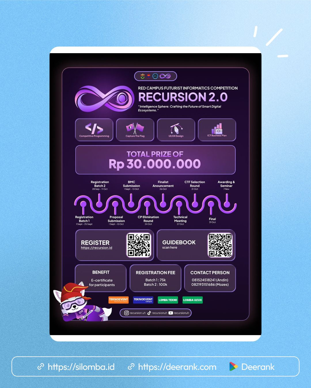 RECURSION 2.0: THE NEXT ITERATION BEGINS - Poster 1