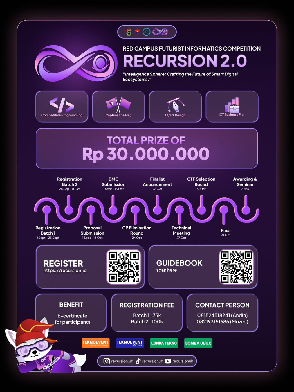 RECURSION 2.0: THE NEXT ITERATION BEGINS - Poster 2