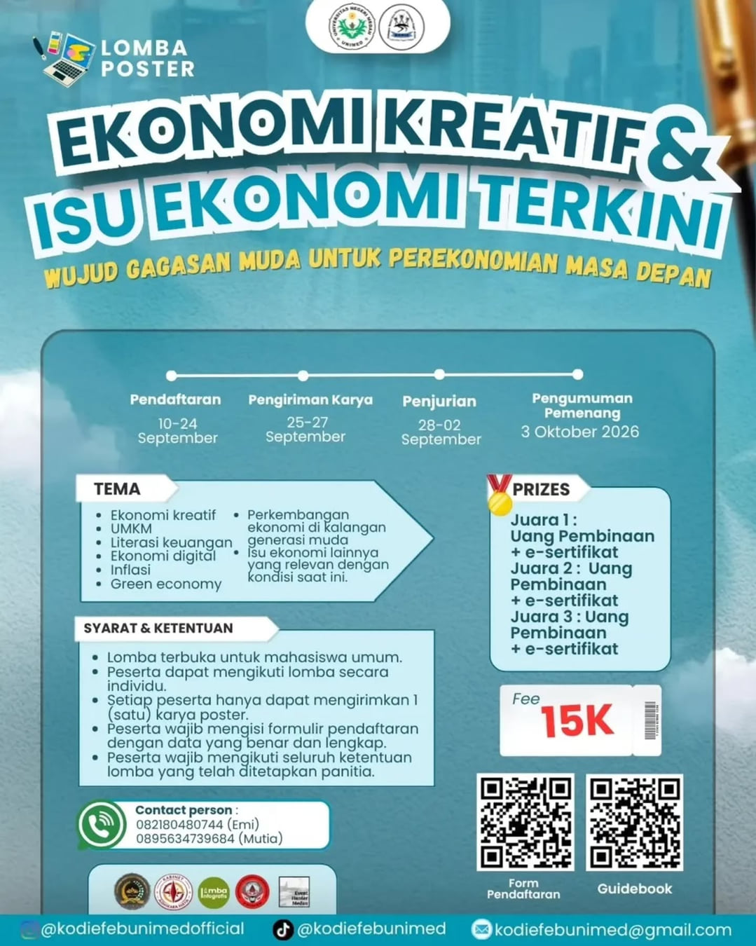 Lomba Poster Ekonomi KODIE - Poster 2