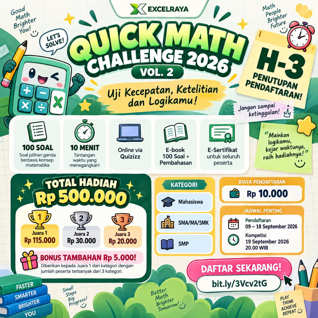 QUICK MATH CHALLENGE 2026 ā VOL. 2 - Poster 2