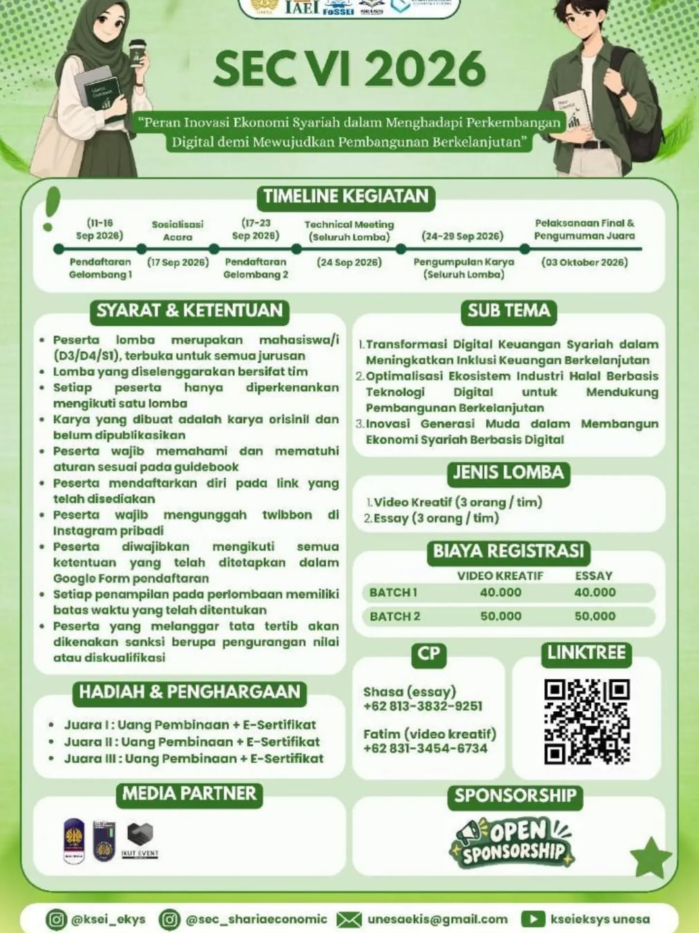 Sharia Economic Competition VI 2026 - Poster 2