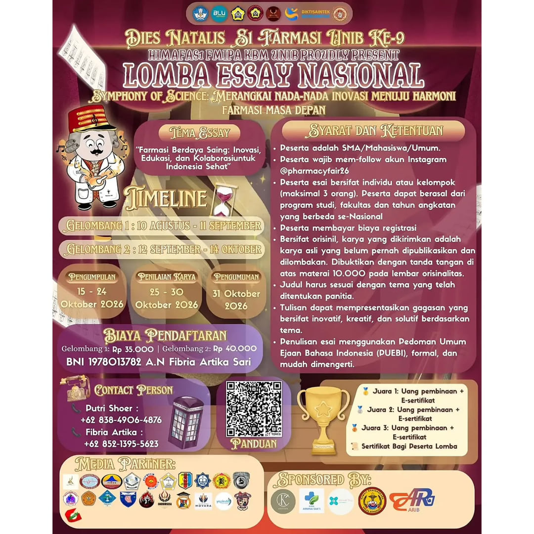 Pharmacy Fair 2026 - Poster 2