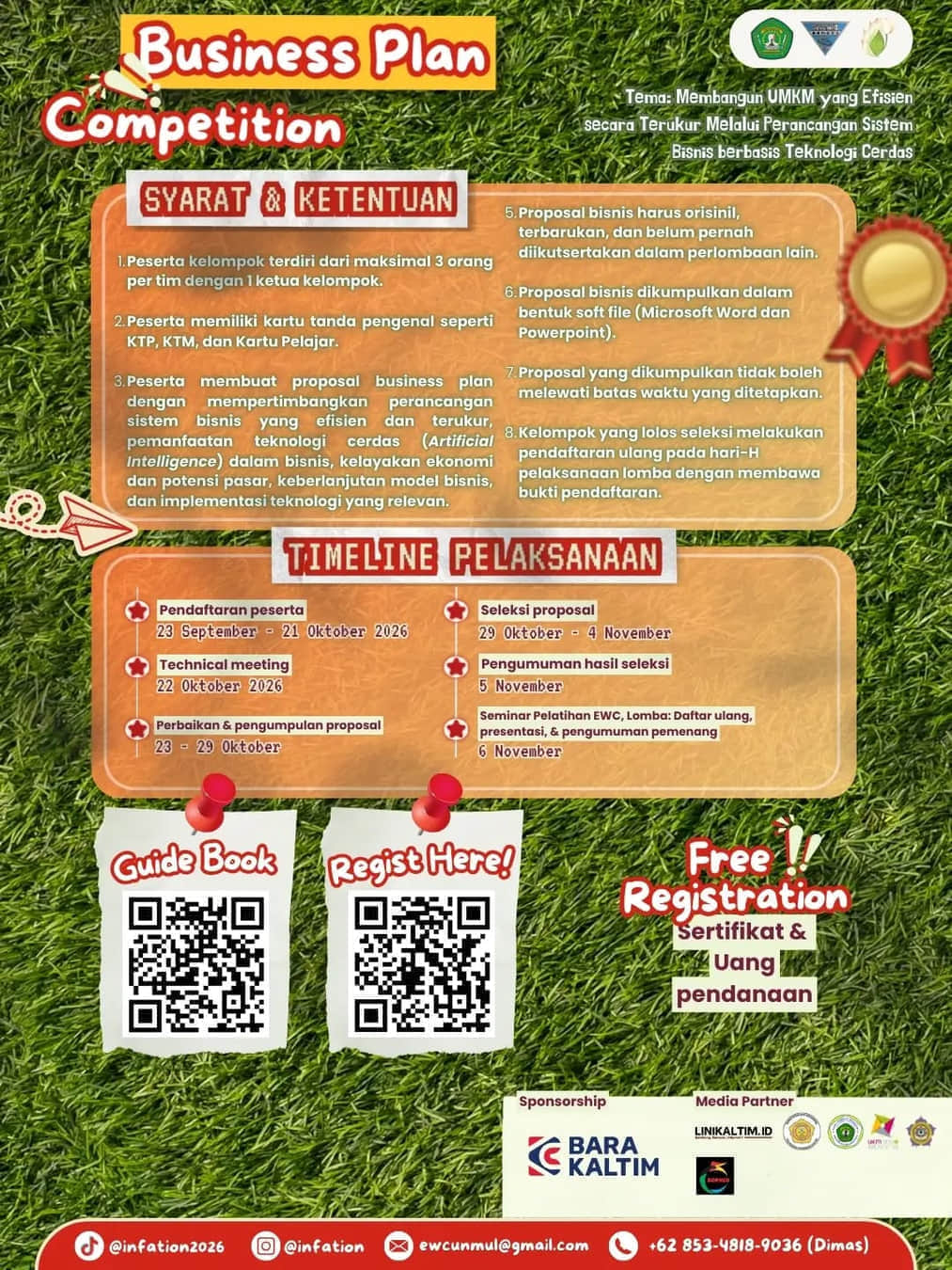 Business Plan Competition EWC 2026 - Poster 2