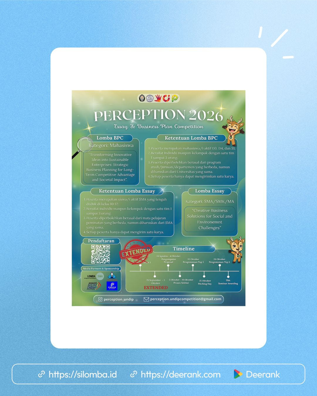 PERCEPTION 2026 - Poster 1