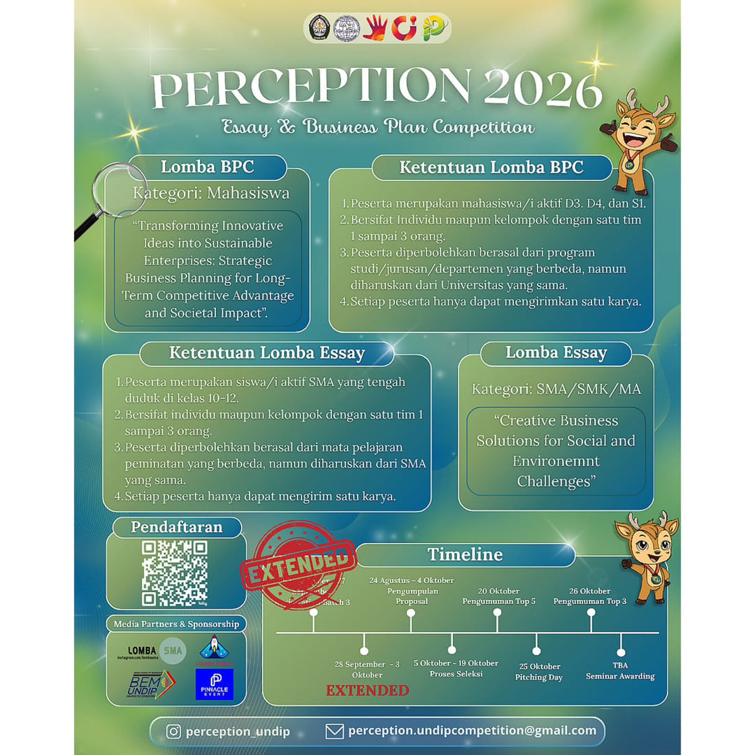 PERCEPTION 2026 - Poster 2