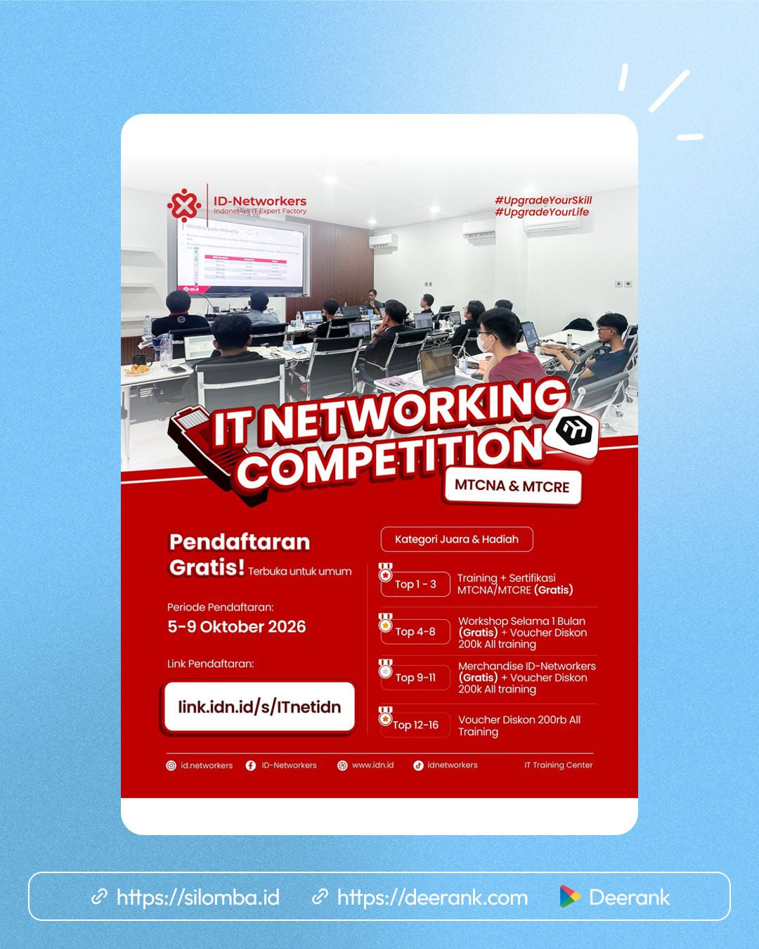 IT Networking Competition - Poster 1