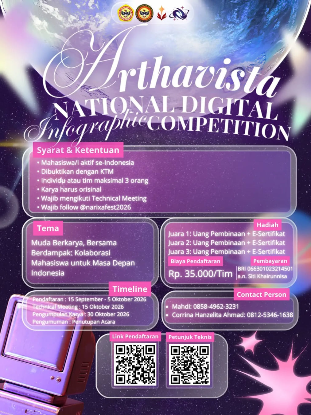 National Digital Infographic Competition - Poster 2