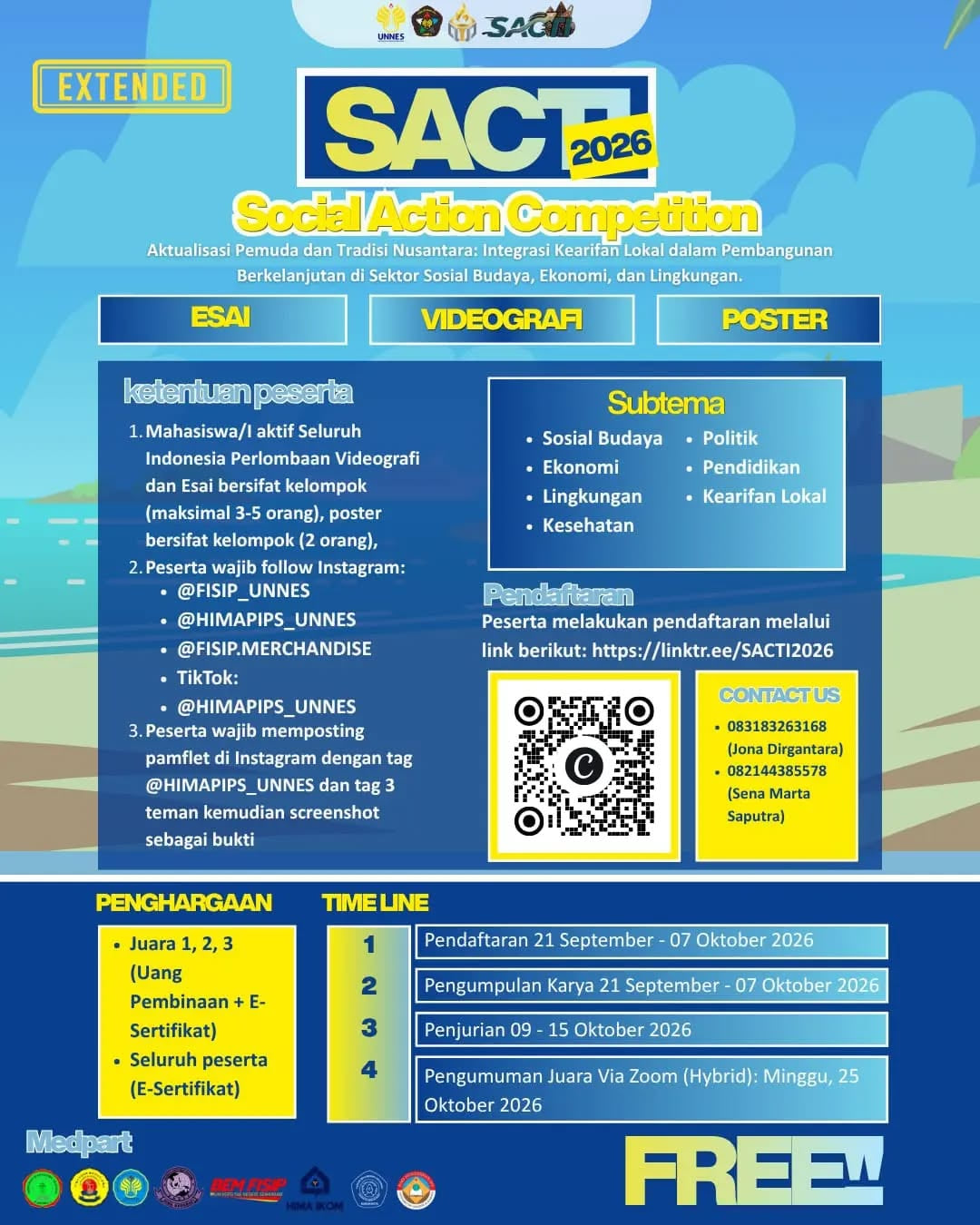 SOCIAL ACTION COMPETITION 2026 - Poster 2