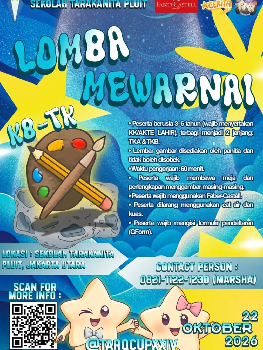 Lomba Mewarnai CERITA 2026 : LUMINARA - Poster 2